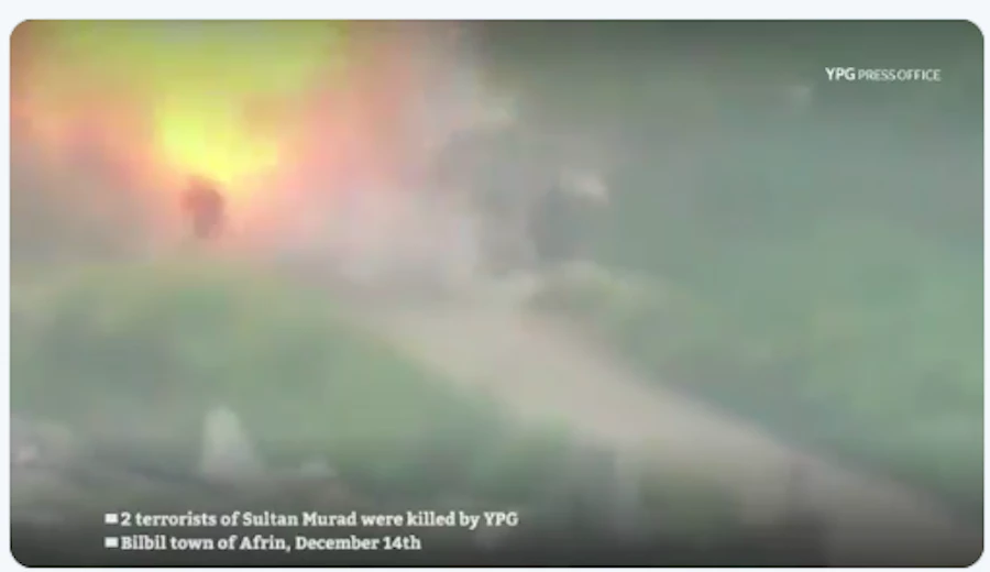 Κούρδοι του YPG στέλνουν… στις 72 παρθένες τους τζιχαντιστές συμμάχους του Ερντογάν στο Αφρίν (βίντεο)